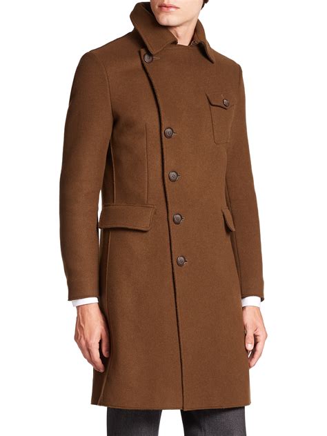 armani mens coats